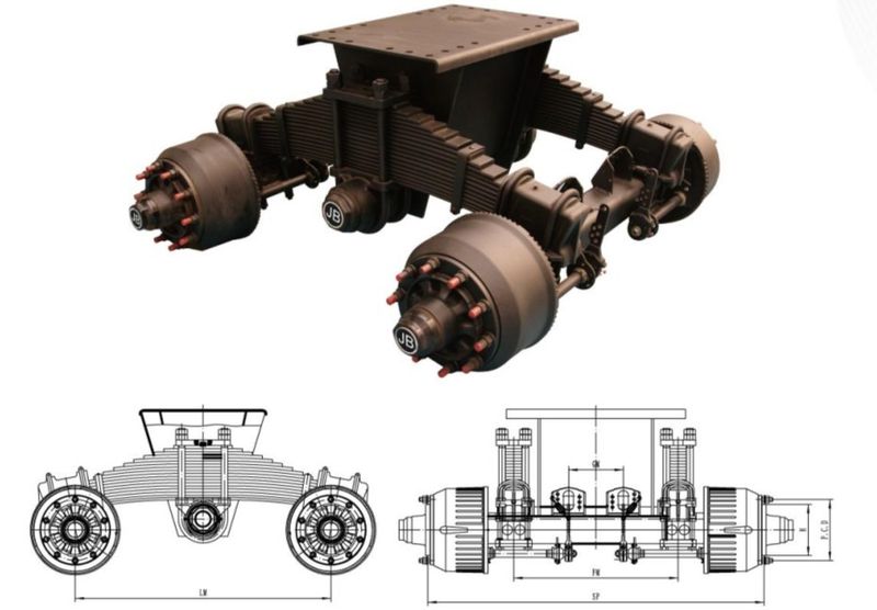 What is bogie suspension