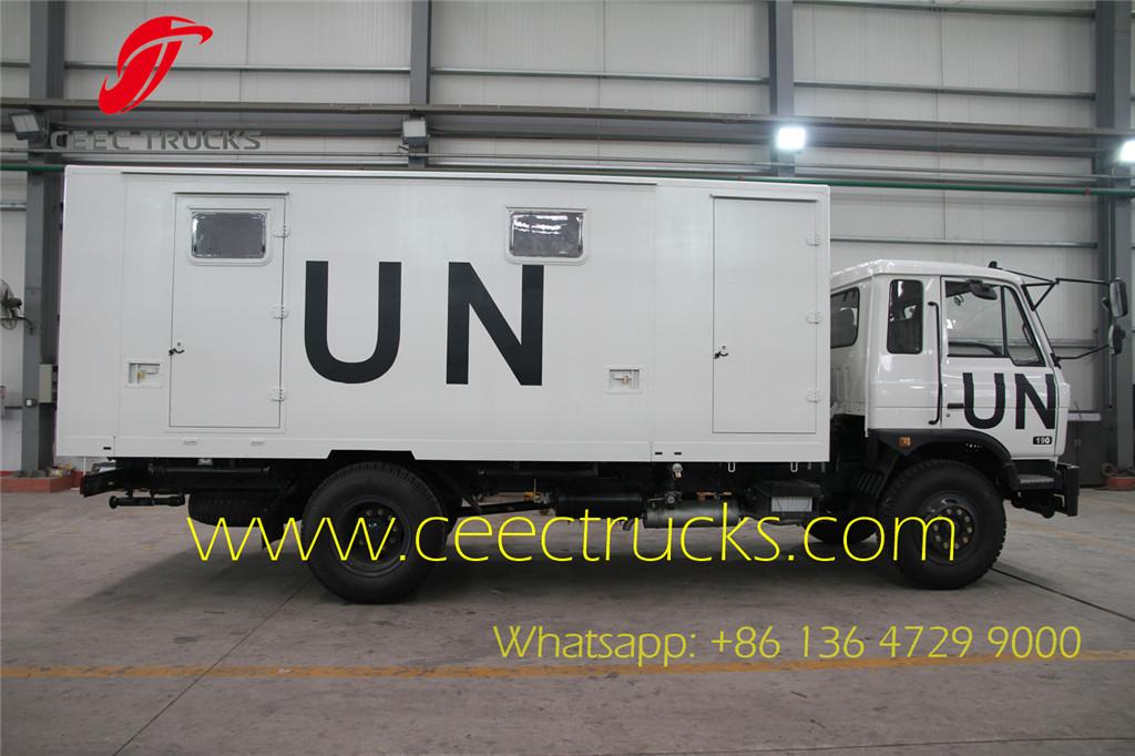 CEEC manufacture mobile workshop trucks for UN project