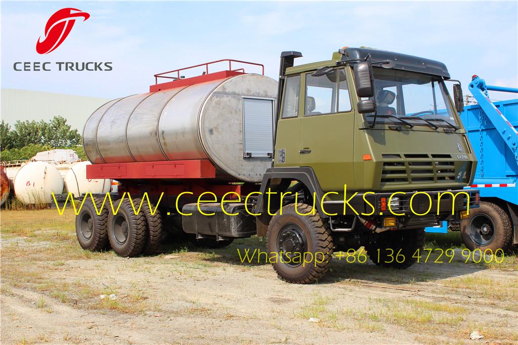 SHACMAN military fuel tanker trucks supplier SHACMAN military fuel tanker trucks supplier