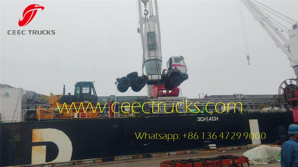 CEEC export Africa Beiben 2534 tractor head for shipping