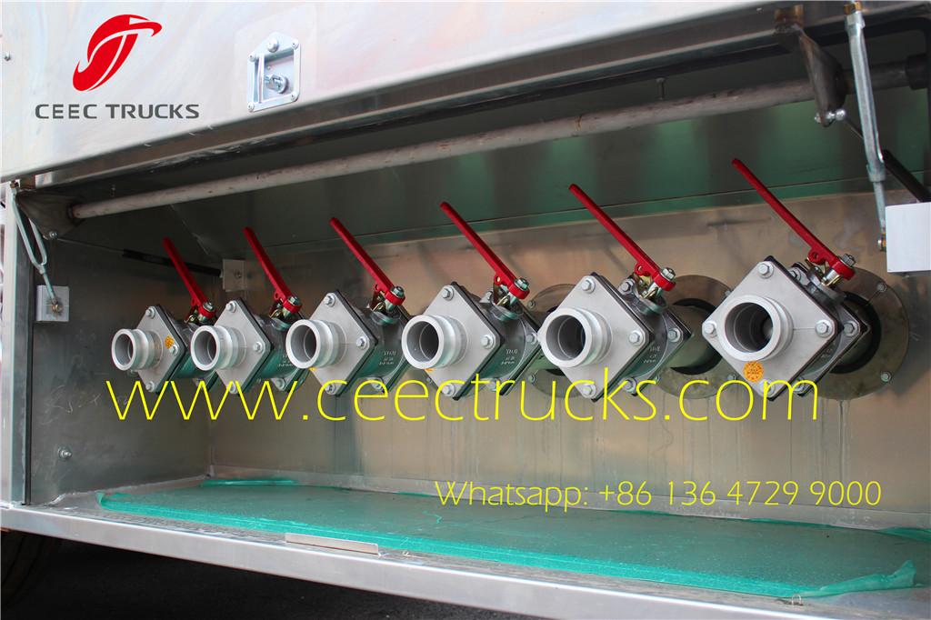 best quality 42 CBM fuel tanker semitrailer for sales