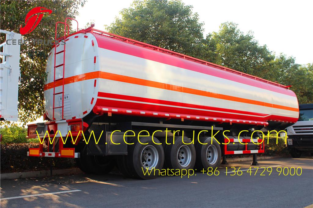 38CBM fuel tanker trailer for Cameroon