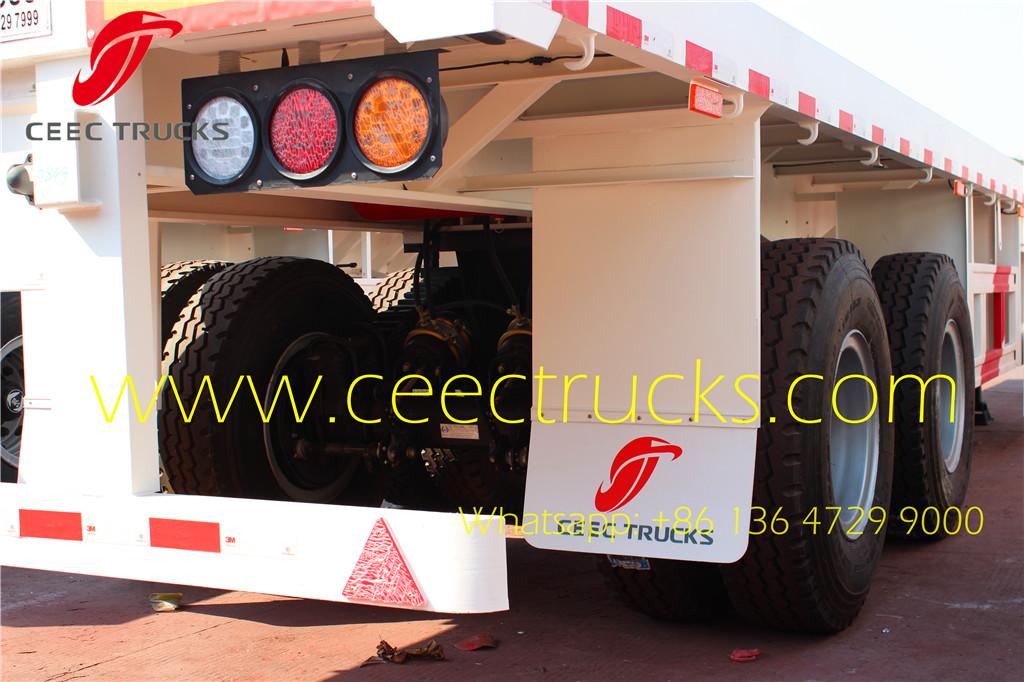 2 axle 40T bogie suspension trailers