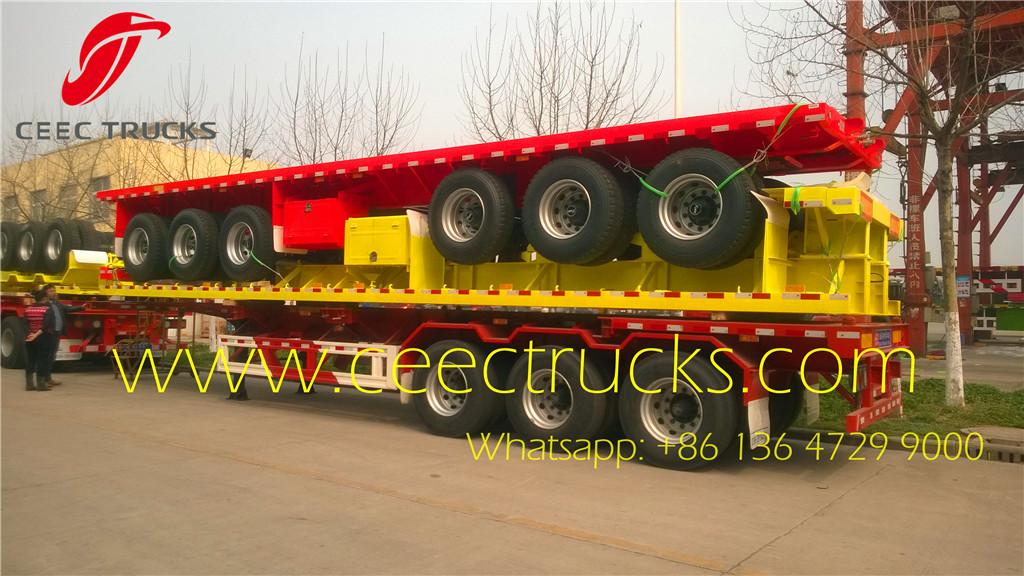 40 feet bogie suspention semitrailer