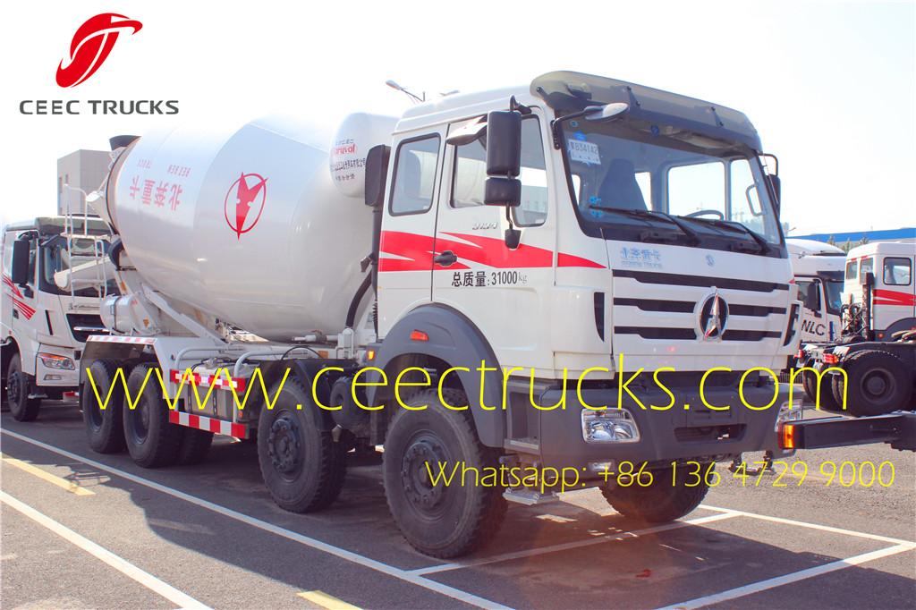 beiben 3134 NG80B mixer trucks supplier