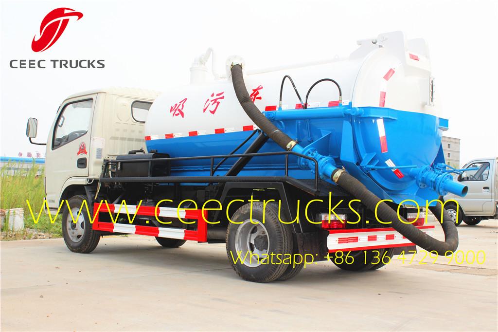 dongfeng mini 3CBM sewage tanker trucks low price