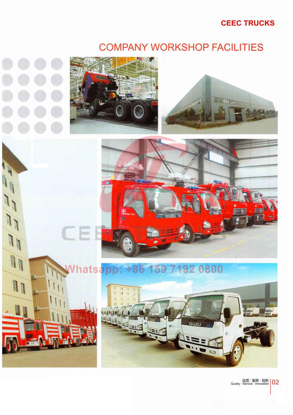 CEEC firefighting truck catalogue