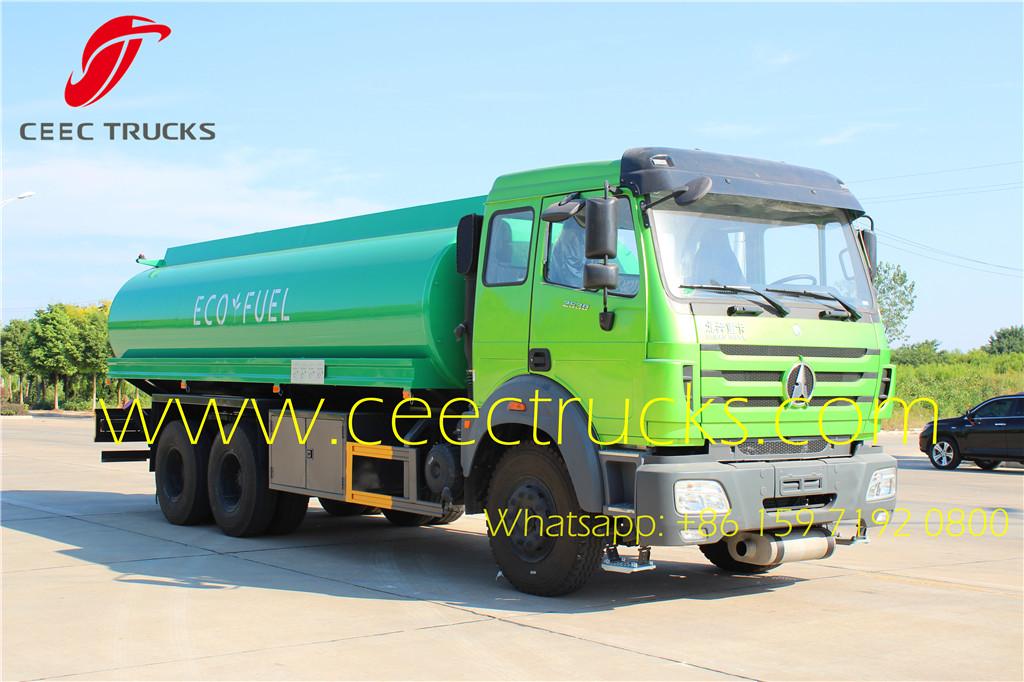 Beiben 2530 fuel tanker 20CBM diesel truck