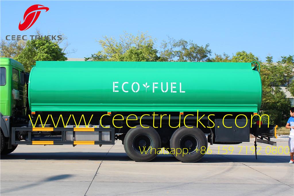 Beiben 2530 fuel tanker 20CBM diesel truck