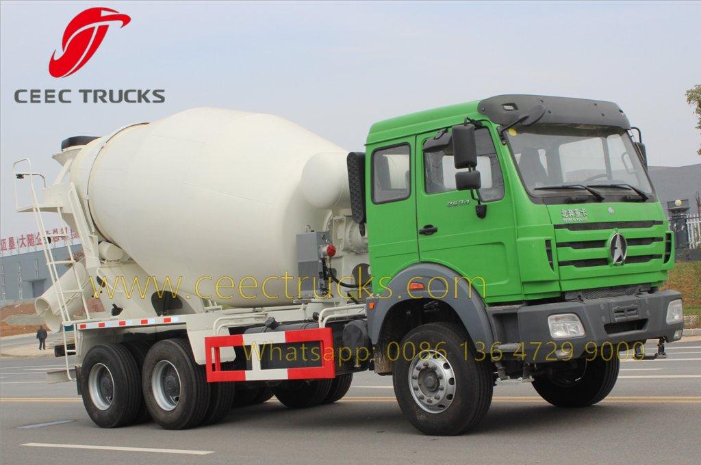 beiben 2534 concrete mixer truck