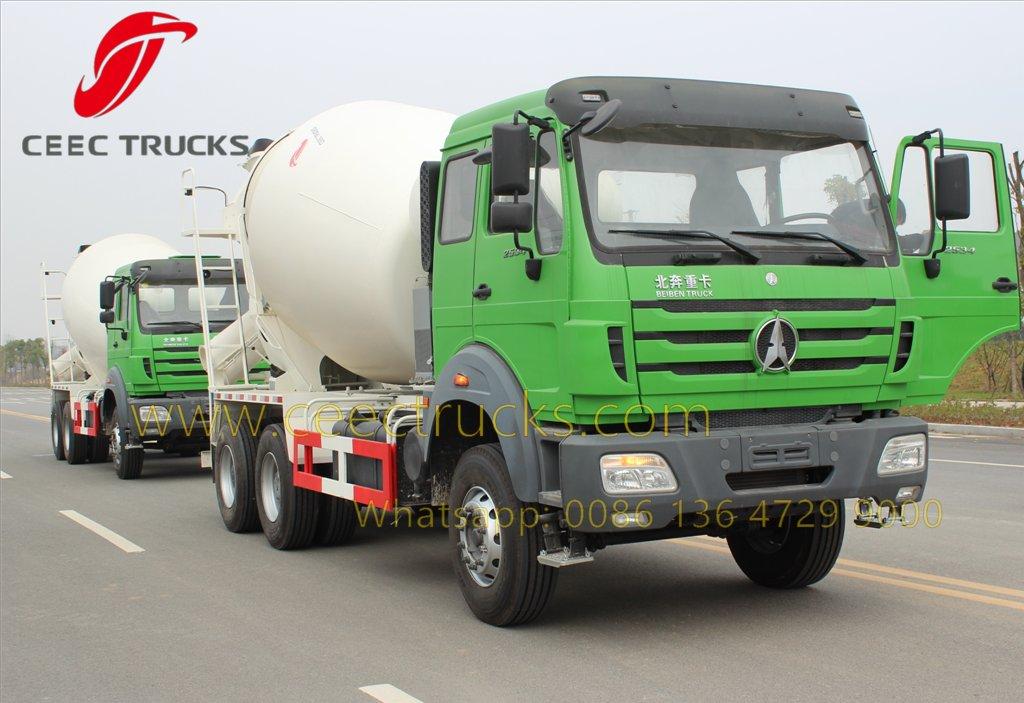 beiben 2534 concrete mixer truck