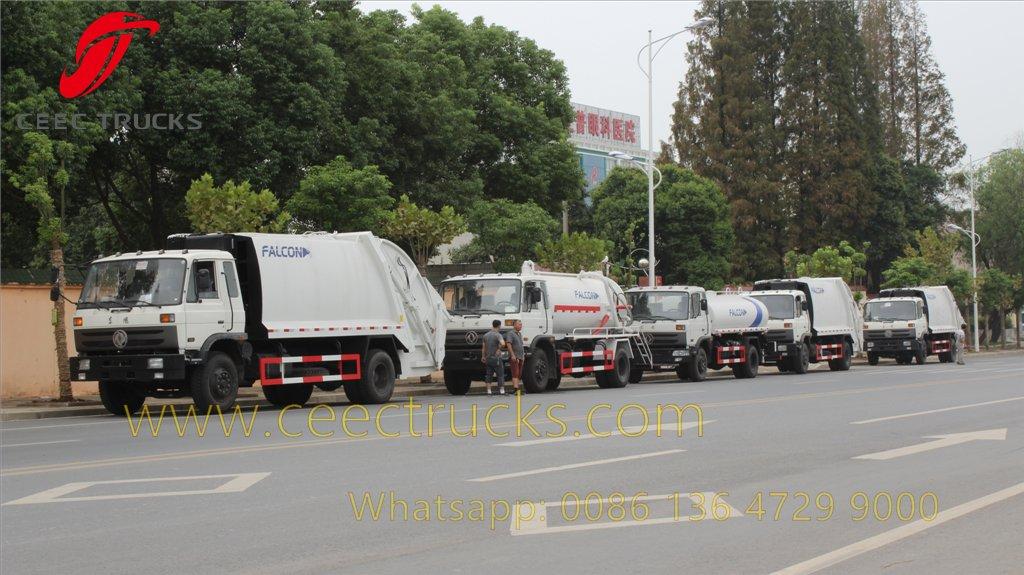 dongfeng garbage compactor truck