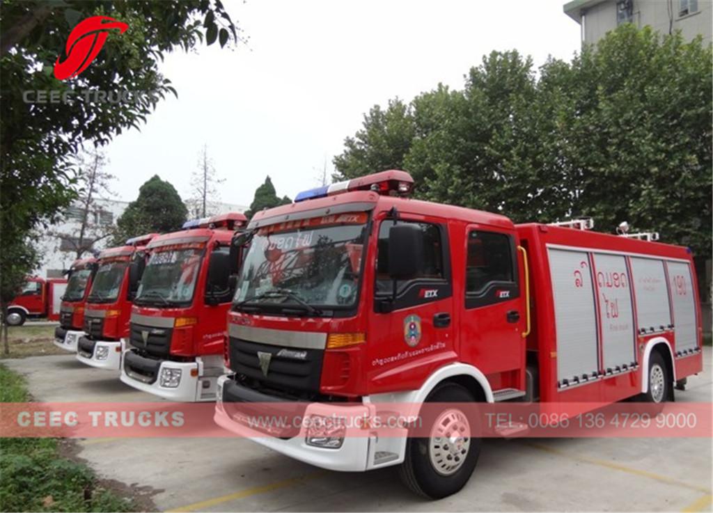 FOTON fire truck export Laos