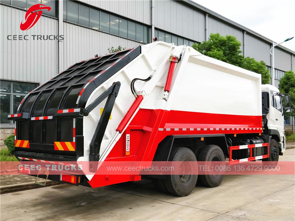 Dongfeng 20cbm heavy compactor trucks for China Government