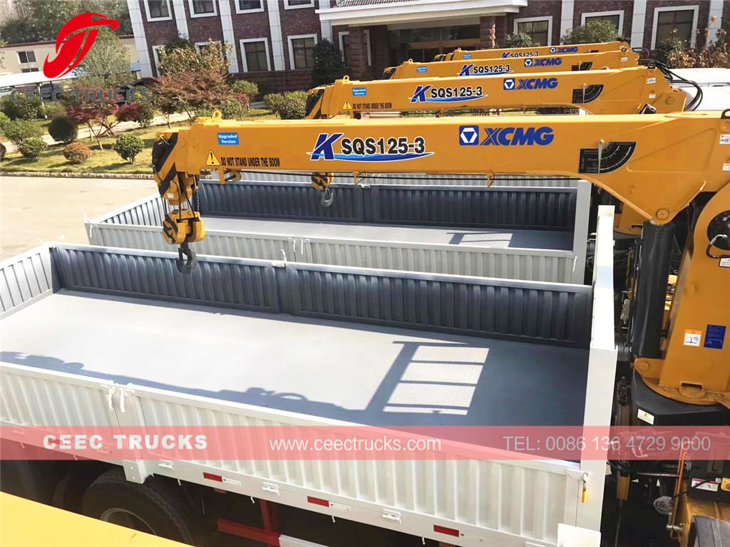 5units SINOTRUK 5t boom crane truck for Wuhan Seaport 5units SINOTRUK 5t boom crane truck for Wuhan Seaport