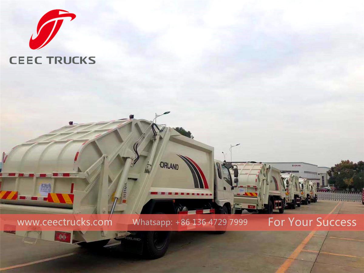 foton garbage compactor truck