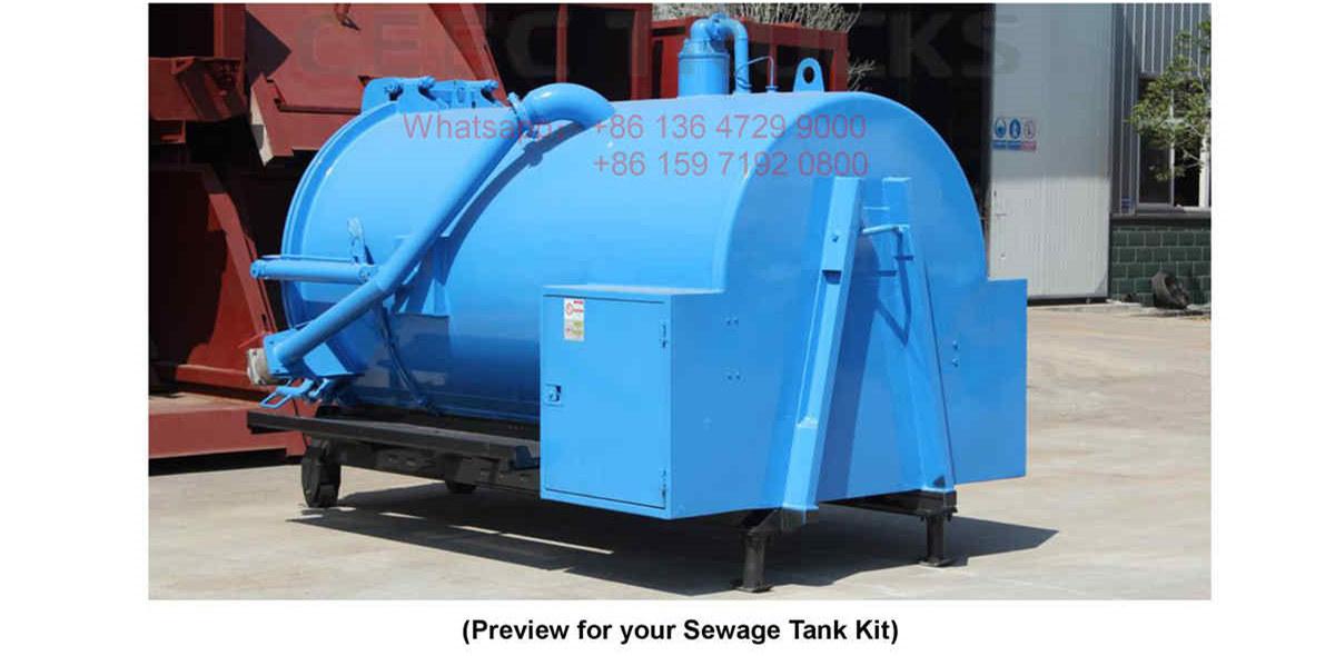 Malta--5CBM sewage tank kit 