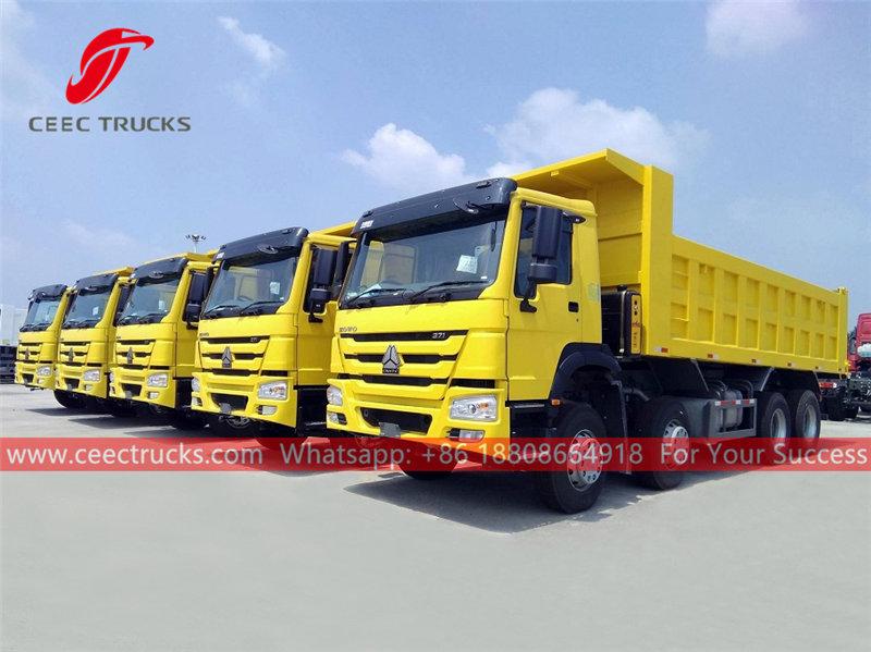 HOWO 12 wheeler tipper lorry HOWO 12 wheeler tipper lorry