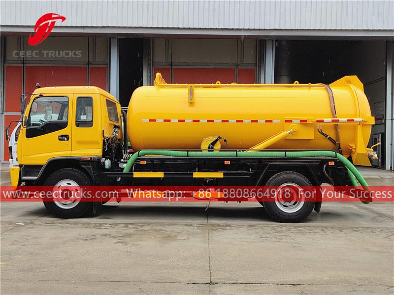 ISUZU FTR sewer tanker truck