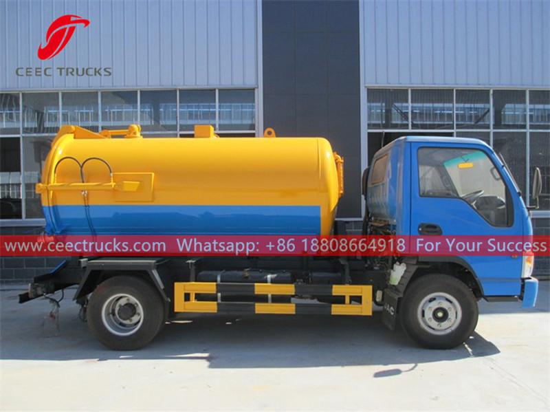 JAC 4Ã—2 sewer cleaner truck