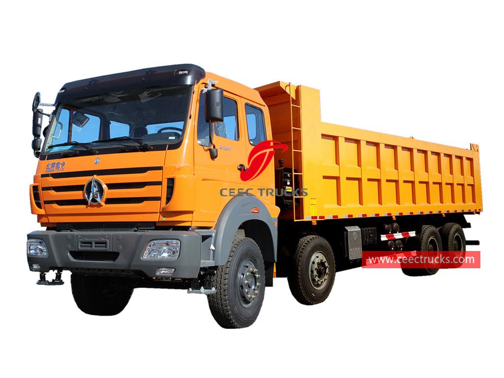 Beiben 12 wheeler tipper truck