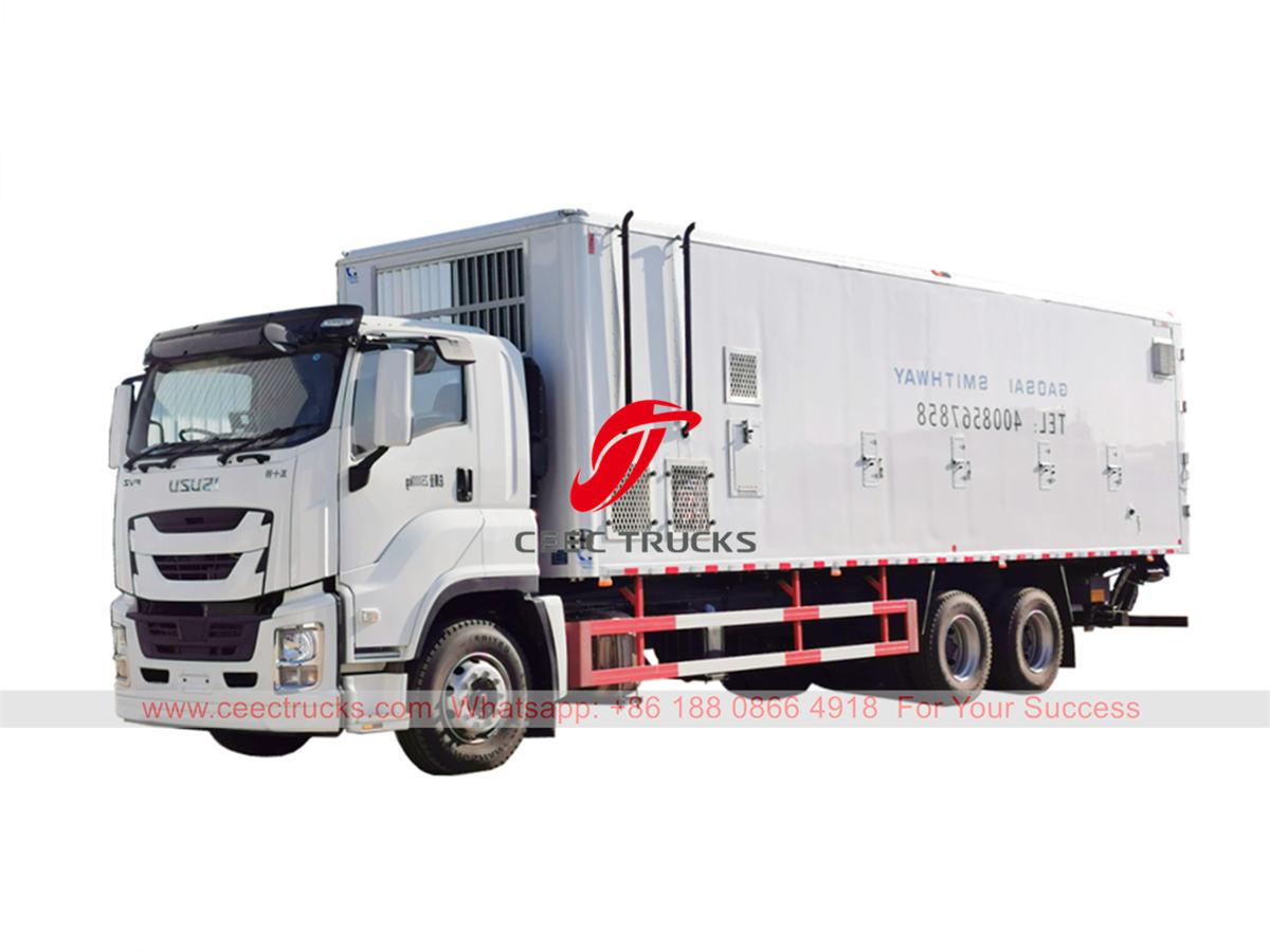 ISUZU GIGA chiller lorry ISUZU GIGA chiller lorry