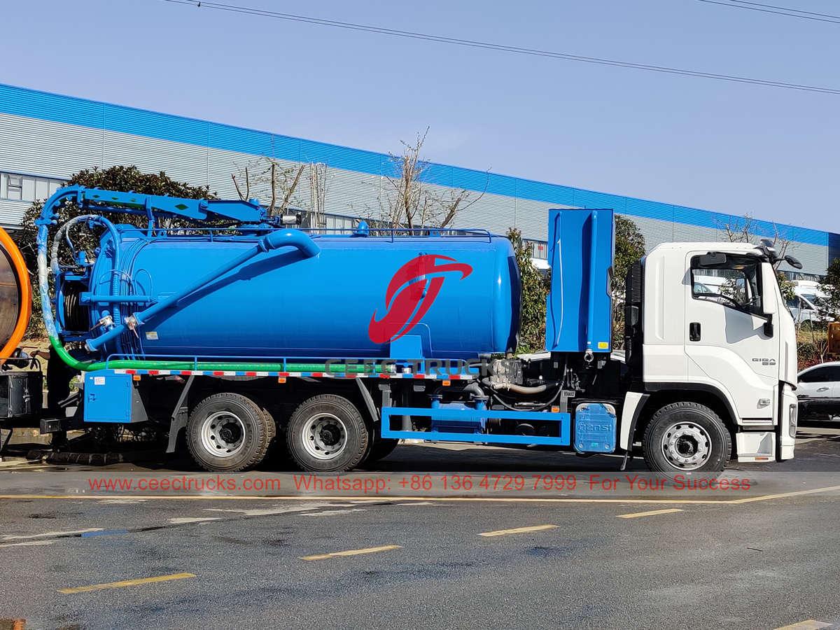 ISUZU GIGA sewer jetting truck