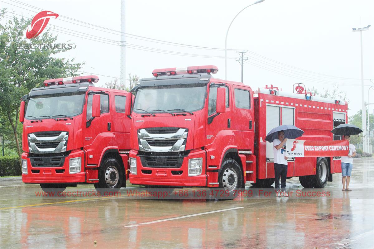 ISUZU GIGA water tank fire truck ISUZU GIGA water tank fire truck