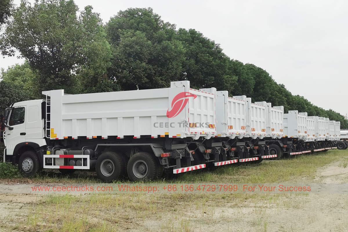 HOWO dumping trucks for sale