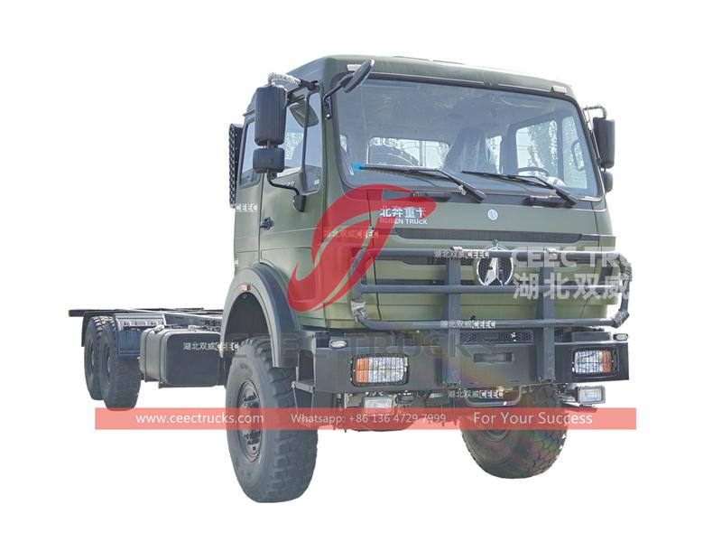 Good price Beiben 6Ã—6 NG80 trailer tractor head for sale