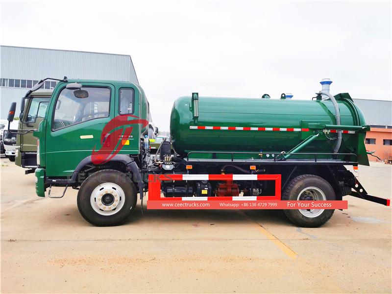 vacuum tanker truck