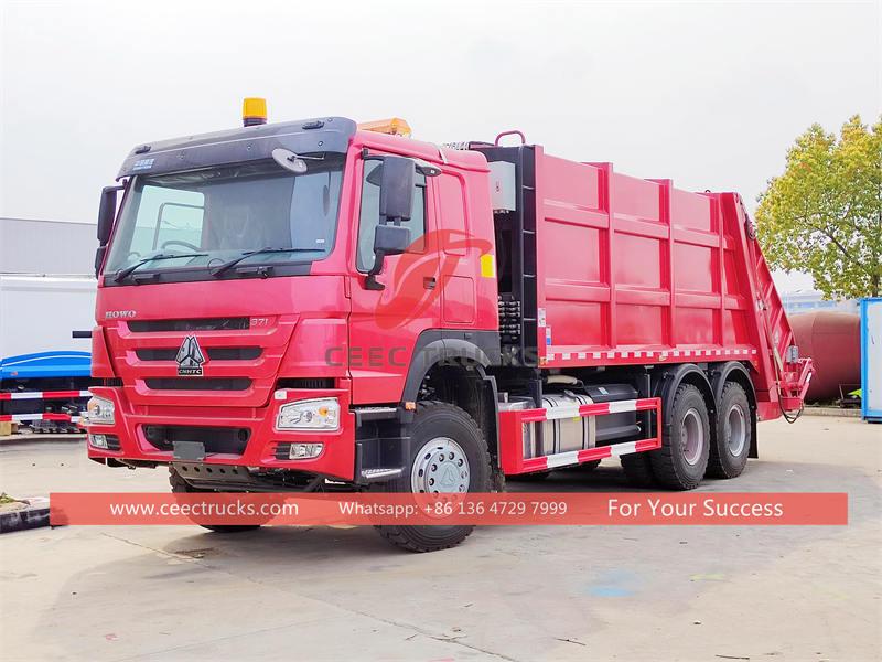 20CBM garbage compactor truck