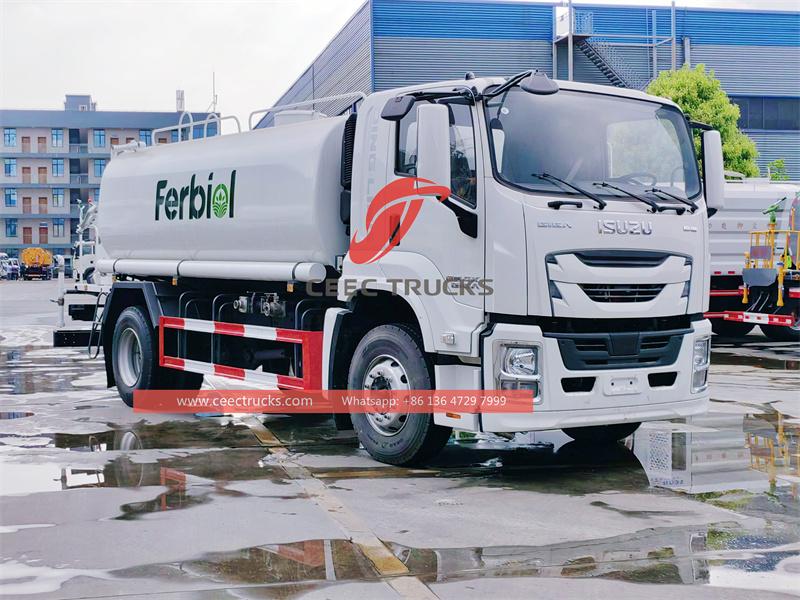 ISUZU GIGA 16CBM anti-dust truck