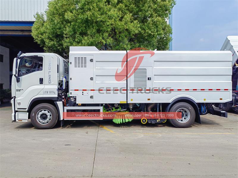 18CBM road sweeping truck on sale