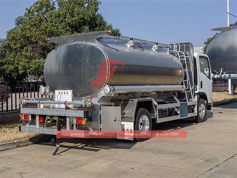 RHD ISUZU fuel transfer tanker truck