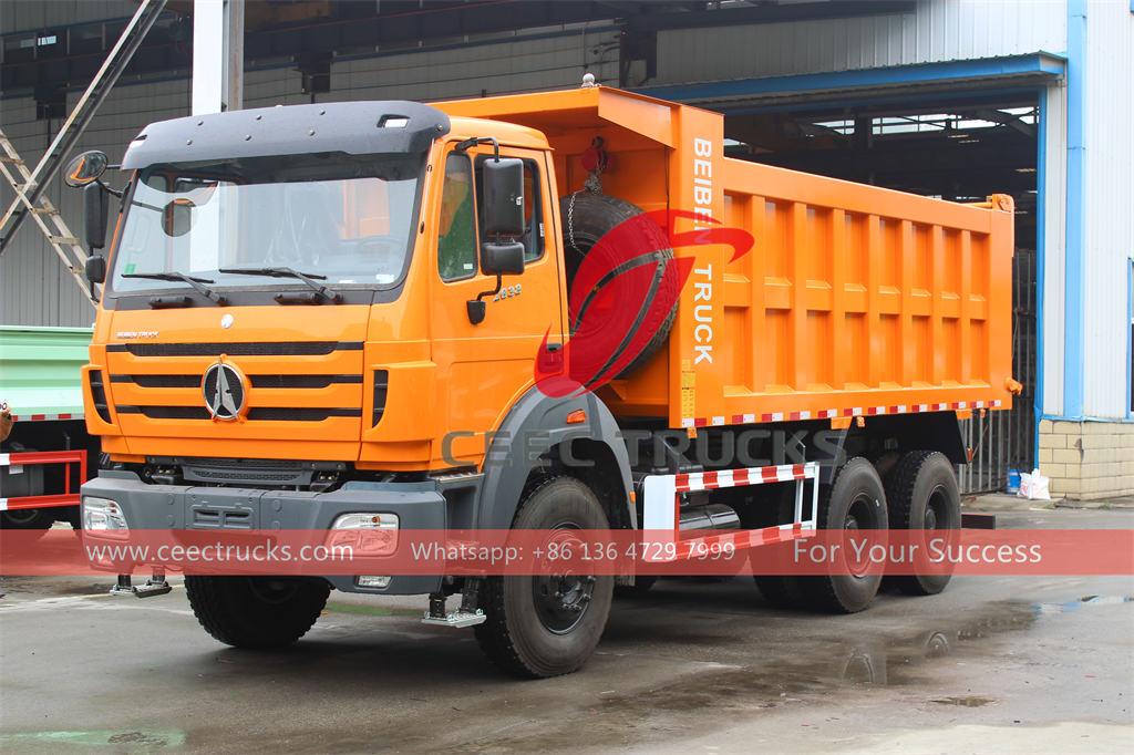 Beiben 10 wheeler tipper trucks for sale