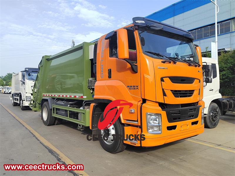 Isuzu&nbsp;15&nbsp;cbm&nbsp;waste&nbsp;management&nbsp;trash&nbsp;truck