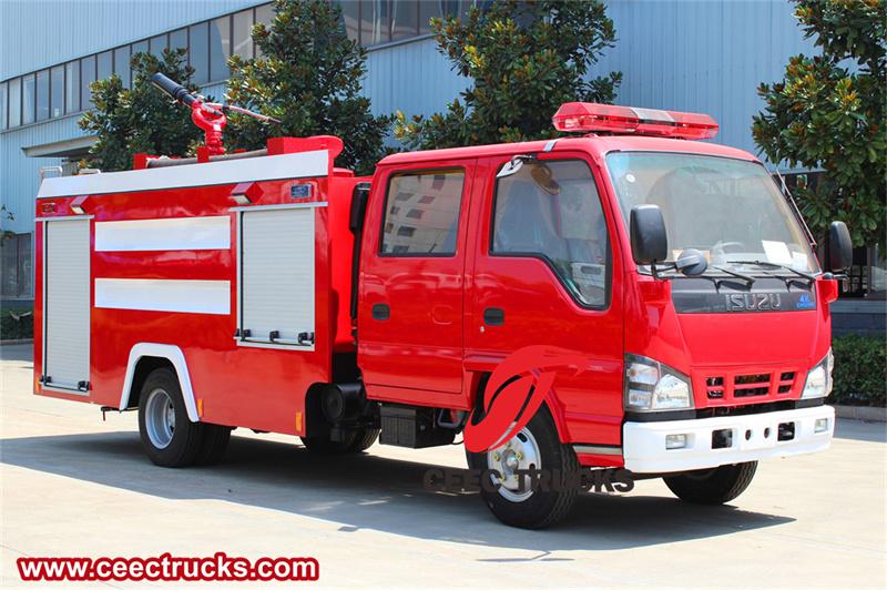Isuzu NQR fire fighting truck Isuzu NQR fire fighting truck