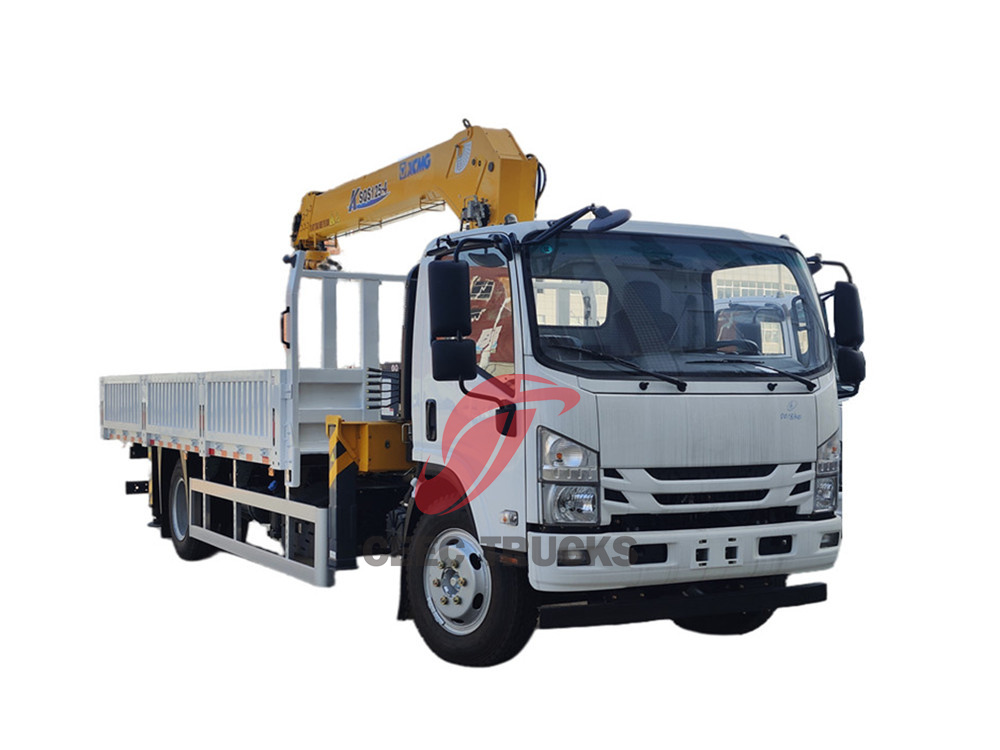 Isuzu 700P 4x2 cargo truck with crane Isuzu 700P 4x2 cargo truck with crane