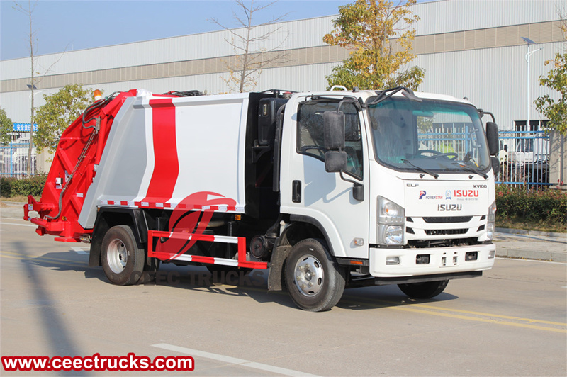 garbage compactor truck upper body kits