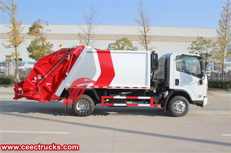 garbage compactor truck upper body kits