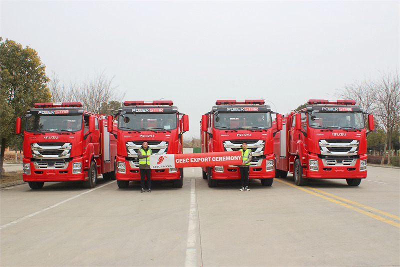 Isuzu GIGA fire fighting truck