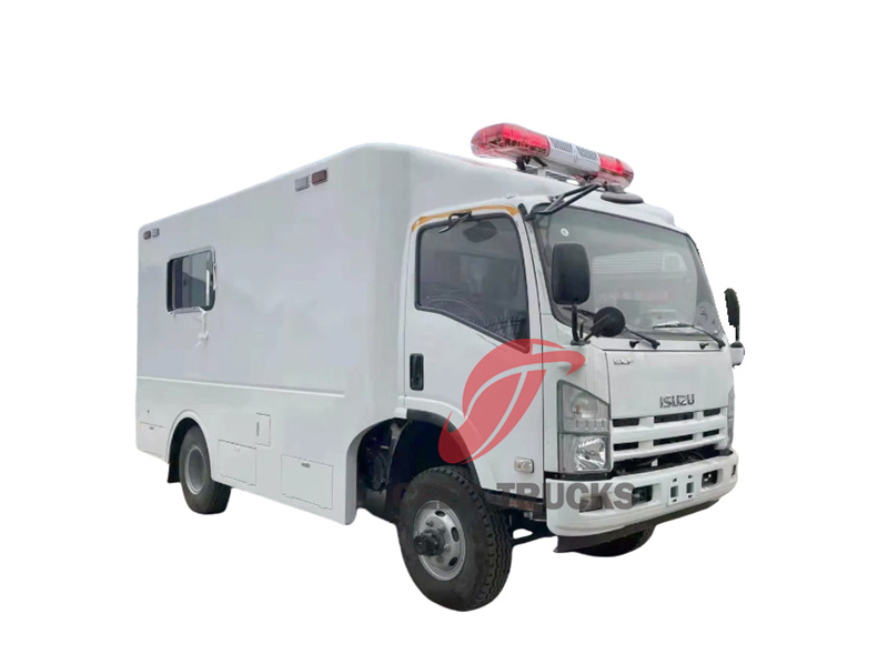 Isuzu 4x4 NPR ambulance