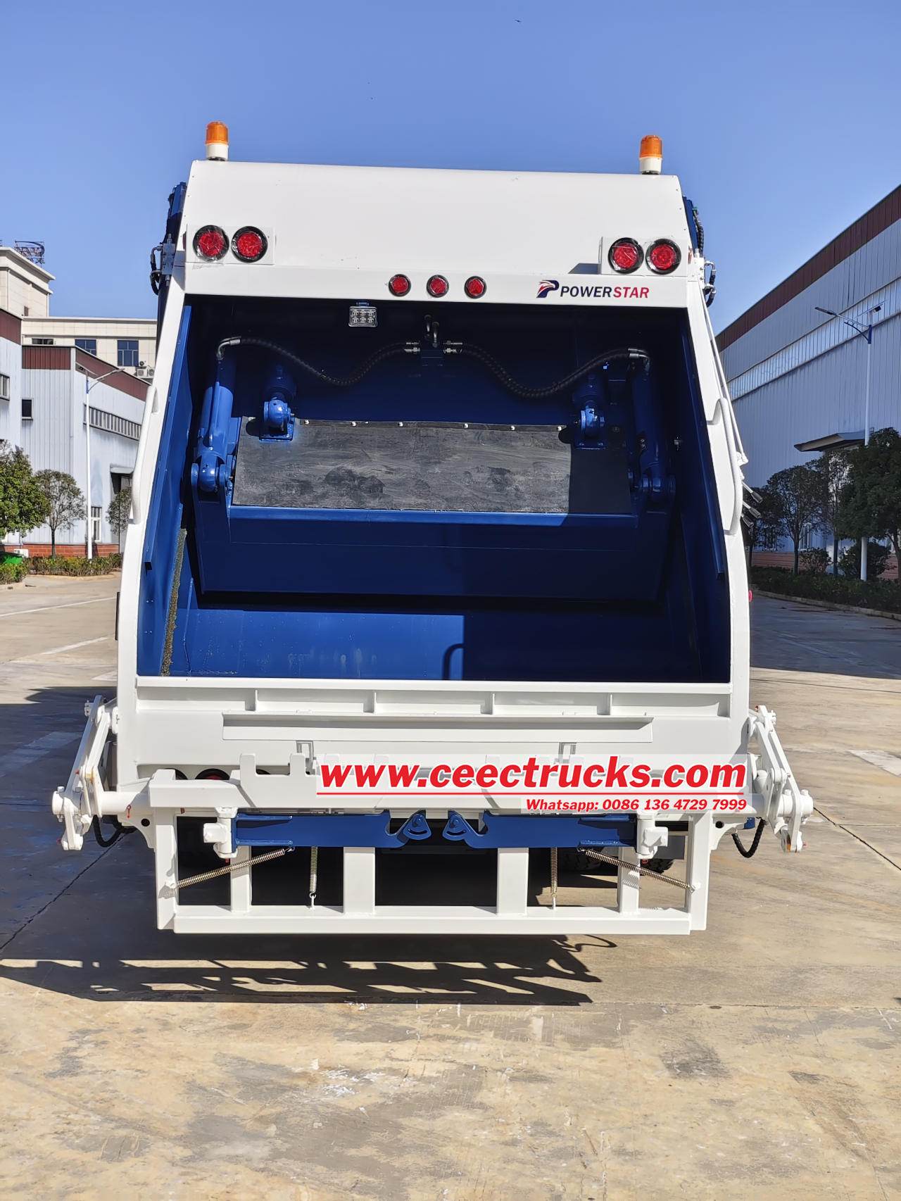 ISUZU GIGA series Rear Bin Lifter Garbage Truck