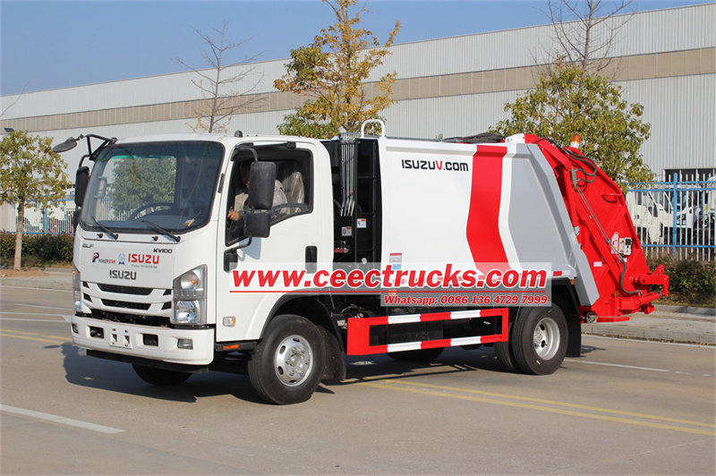 ISUZU ELF garbage compactor truck ISUZU ELF garbage compactor truck