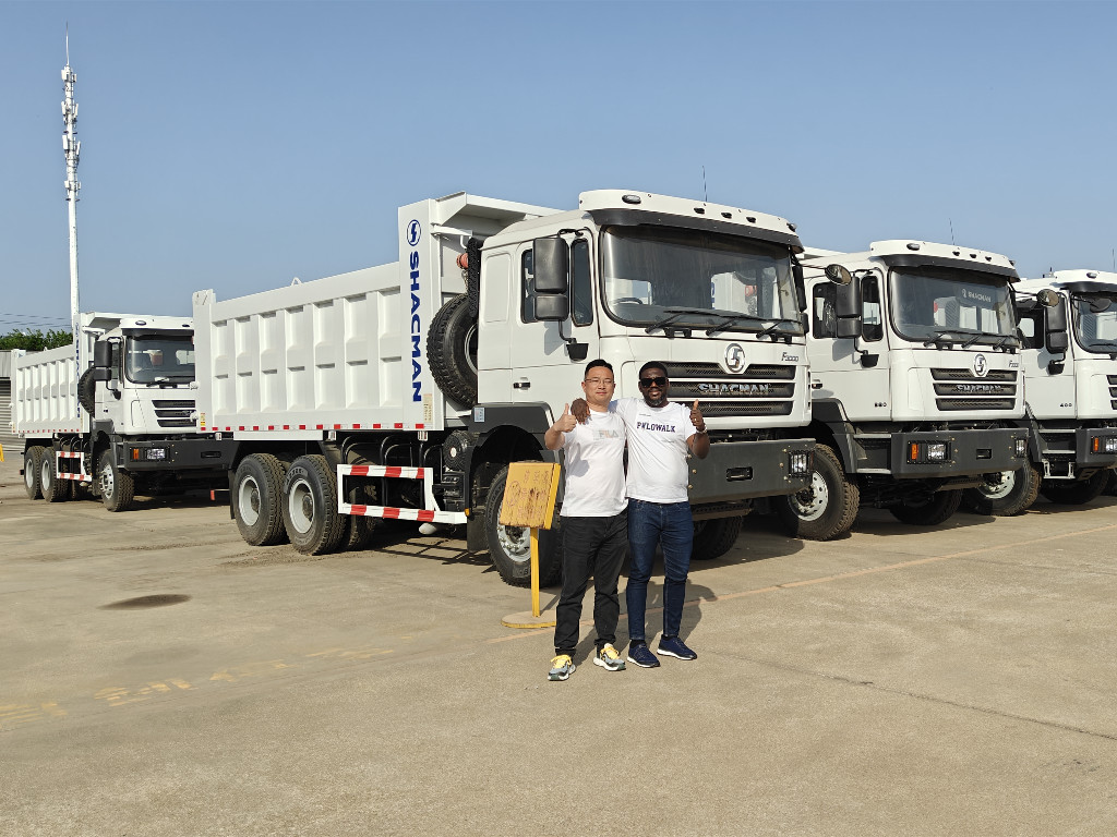 Shacman tipper trucks