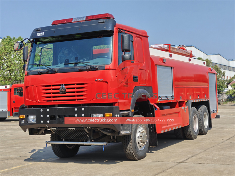 Howo 6x6 fire fighting truck Howo 6x6 fire fighting truck