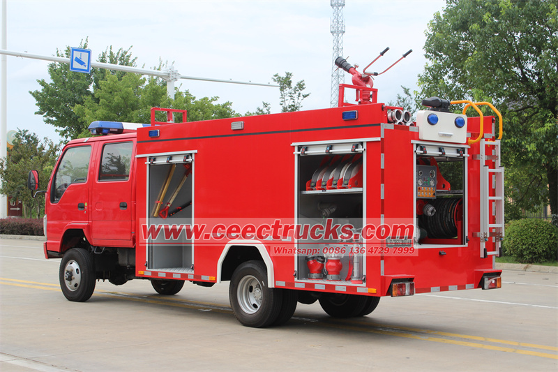 ISUZU 4x4 offroad fire fighting truck ISUZU 4x4 offroad fire fighting truck