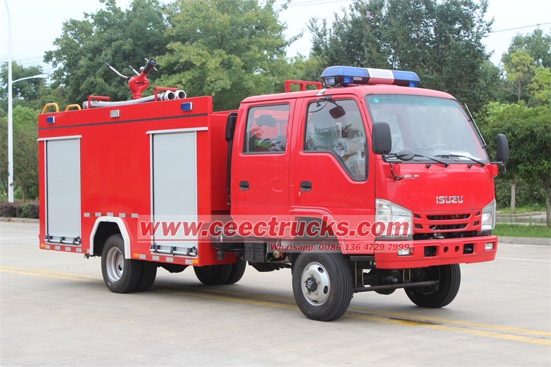 Isuzu fire fighting truck Isuzu fire fighting truck