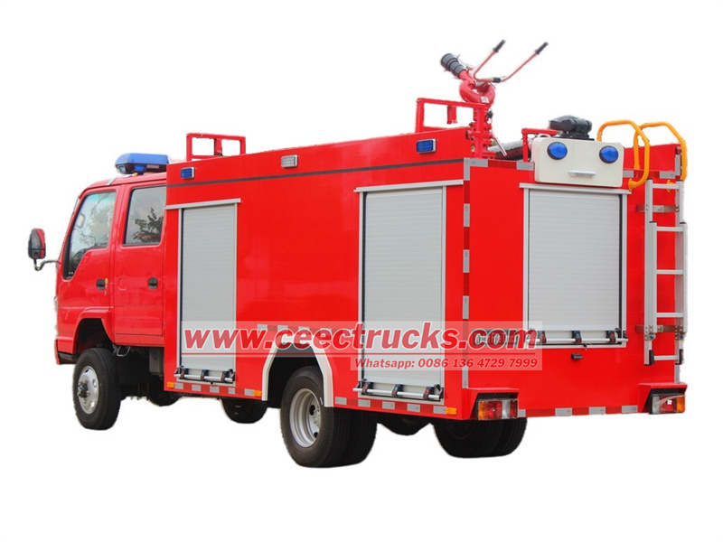 ISUZU 120HP 4x4 offroad fire truck ISUZU 120HP 4x4 offroad fire truck